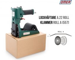 Lockhäftare a.22 Roll Pneumatisk klammer A eller 557 Kartonghaftare