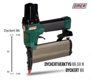 Dyckertverktyg B6.50 N dyckert maskindyckert B6