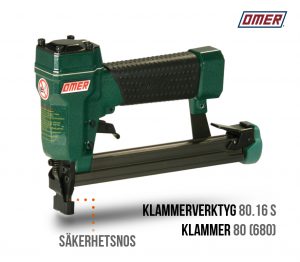 Klammerverktyg 80.16 S - Säkerhetsnos