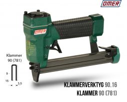 Klammerverktyg 90.16 klammer 90 eller 781