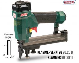 Klammerverktyg 90.25 D klammer 90 eller 781