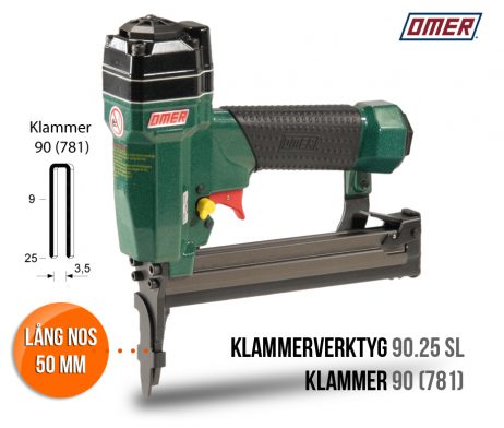 Klammerverktyg 90.25 sl för klammer 90 lång nos Klammerverktyg 90.25 sl för klammer 90 lång nos