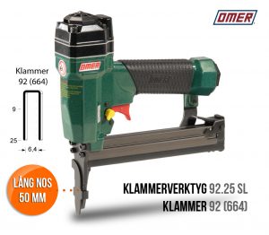 klammerverktyg 92.25 sl lång nos klammer 92