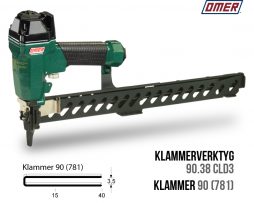 Klammerverktyg 90.38 cld3 klammer 90 eller 781