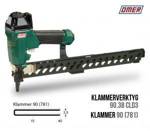Klammerverktyg 90.38 cld3 klammer 90 eller 781