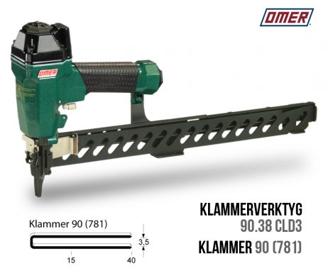 Klammerverktyg 90.38 cld3 klammer 90 eller 781