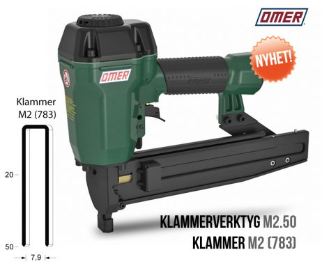 klammerverktyg m2.50 klammer m2 eller jk783